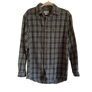 Carhartt 100% Cotton Men’s Button-up Flannel Shirt Jacket Heavyweight